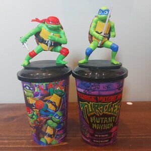 Cineplex Teenage Mutant Ninja Turtles Plastic Collectors Cups